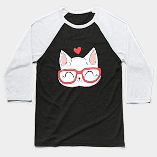 Cute kitty Baseball T-Shirt